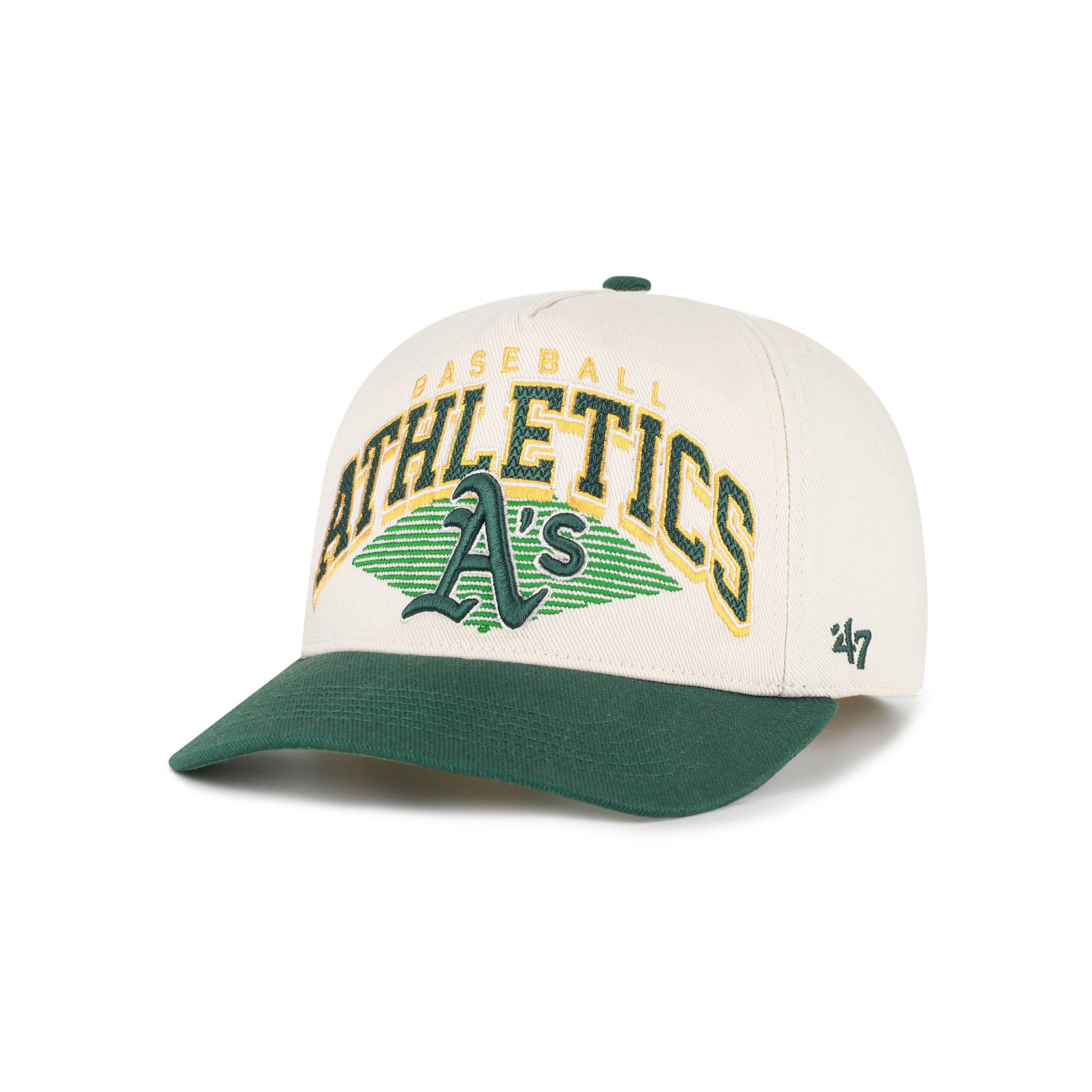 '47 Oakland Athletics Cooperstown Pomona Hitch Snapback Hat - Natural - NATURAL